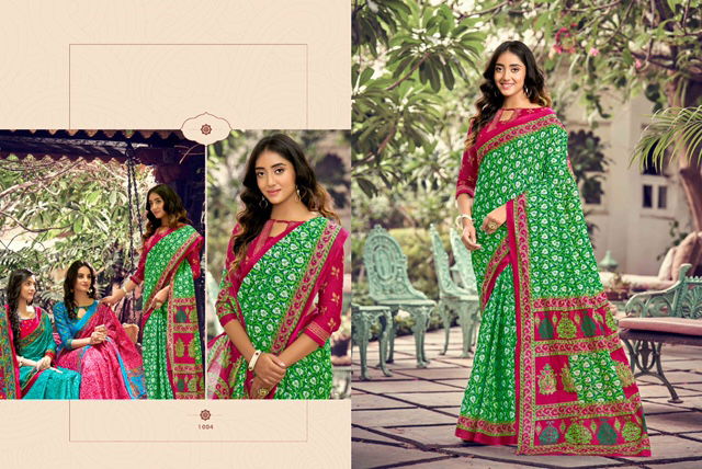 Jiyaan Resham Fancy Designer Wholesale Saree Collection